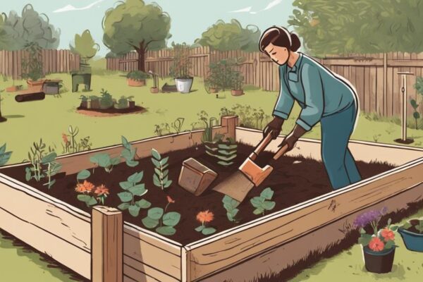 raised garden bed construction