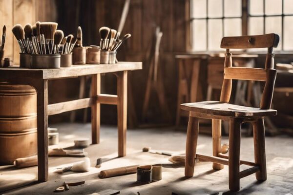 wood furniture staining tips