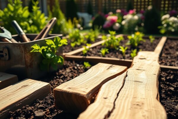 constructing a backyard garden