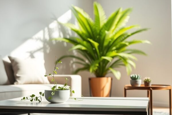 enhance interiors with plants