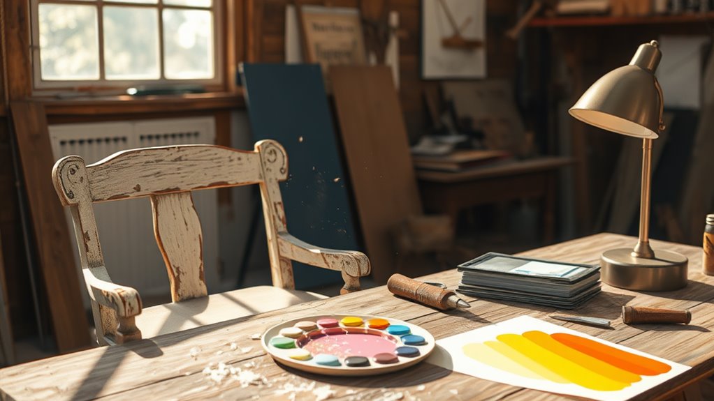 restoring vintage furniture modernly