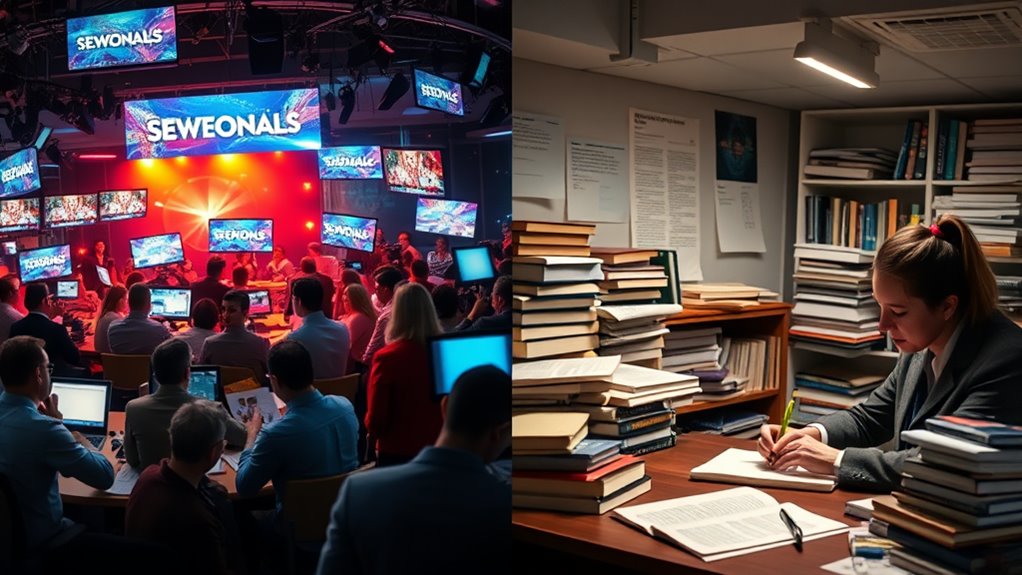 sensationalism versus meaningful reporting